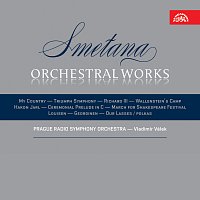 Přední strana obalu CD Smetana: Orchestrální dílo (Má vlast, Richard III, Valdštýnův Tábor, Hakon Jarl,...)