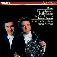 Přední strana obalu CD Mozart: The Horn Concertos