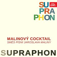 Přední strana obalu CD Malinový cocktail. Směs písní Jaroslava Maliny