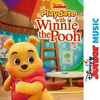 Přední strana obalu CD Disney Junior Music: Playdate with Winnie the Pooh
