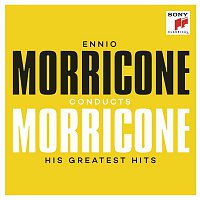 Přední strana obalu CD Ennio Morricone conducts Morricone - His Greatest Hits