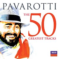 Přední strana obalu CD Pavarotti The 50 Greatest Tracks