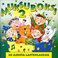 Přední strana obalu CD Muksuboksi 2 - 20 iloista lastenlaulua