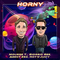 Přední strana obalu CD Horny