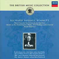 Přední strana obalu CD Richard Rodney Bennett: Piano Concerto No.1; Concerto for Stan Getz; Film Music, etc.