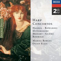 Přední strana obalu CD Harp Concertos