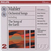 Přední strana obalu CD Mahler: Orchestral Songs