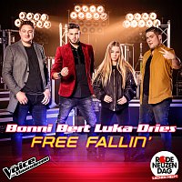 Bonni Van Ounsen, Bert Lievens, Luka Cruysberghs, Dries De Vleminck – Free Fallin' [The Voice Van Vlaanderen 2017]