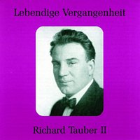 Přední strana obalu CD Lebendige Vergangenheit - Richard Tauber (Vol.2)