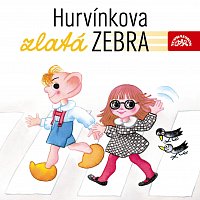 Přední strana obalu CD Hurvínkova zlatá zebra