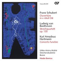 Ulrike-Anima Mathé, Streicherakademie Bozen, Frieder Bernius – Schubert: Overture in C Minor; Beethoven: String Quartet No. 16 in F Major, Op. 135; Hartmann: Concerto funebre