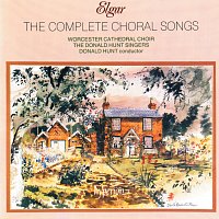 Přední strana obalu CD Elgar: The Complete Choral Songs