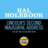 Přední strana obalu CD Lincoln's Second Inaugural Address [Live On The Ed Sullivan Show, February 13, 1966]