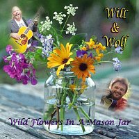 Wild Flowers in a Mason Jar