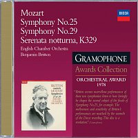 Přední strana obalu CD Mozart: Symphonies Nos.25 & 29; Serenata Notturna