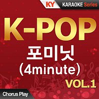 Přední strana obalu CD K-Pop ??? 4minute Vol.1 (Karaoke Version)