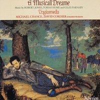 Přední strana obalu CD A Musicall Dreame: Ayres & Instrumental Music by Farnaby, Dowland, Jones & Coprario