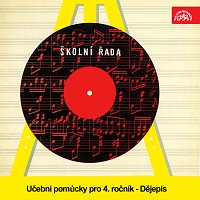 Přední strana obalu CD Školní řada. Učební pomůcky pro 4. ročník - Dějepis