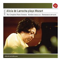 Přední strana obalu CD Alicia de Larrocha Plays Mozart Piano Sonatas, Fantasias and Rondos