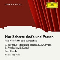 Verdi: Un ballo in maschera: Nur Scherze sind's und Possen [Sung in German]