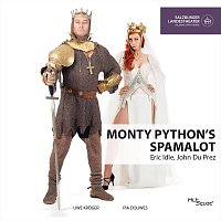 Přední strana obalu CD Monty Phyton´s Spamalot