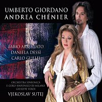 Přední strana obalu CD Andrea Chénier