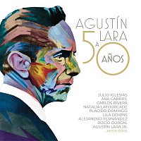 Přední strana obalu CD Agustín Lara a 50 Anos