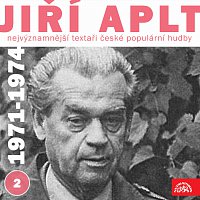 Přední strana obalu CD Nejvýznamnější textaři české populární hudby Jiří Aplt (1971-1974) 2