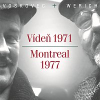 Přední strana obalu CD Voskovec a Werich: Vídeň 1971 - Montreal 1977