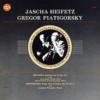 Jascha Heifetz and Gregor Piatigorsky: Brahms: Quintette in G. Op. 111; Beethoven: Piano Trio in E-flat, Op. 70, No. 2 Piano Trio in E-flat, Op. 70, No. 2