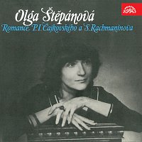 Přední strana obalu CD Olga Štěpánová. Romance P.I. Čajkovského a S.Rachmaninova