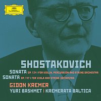 Přední strana obalu CD Shostakovich: Violin Sonata; Viola Sonata - orchestrated