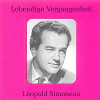 Přední strana obalu CD Lebendige Vergangenheit - Leopold Simoneau