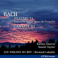 Přední strana obalu CD Bach Psaume 51 Cantate 82