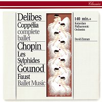 Přední strana obalu CD Delibes: Coppélia / Chopin: Les Sylphides / Gounod: Faust Ballet Music