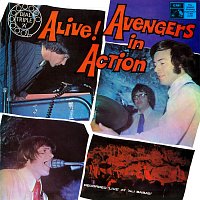 Přední strana obalu CD Alive! Avengers In Action