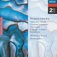 Přední strana obalu CD Schoenberg: 5 Pieces for Orchestra/Chamber Symphony etc.