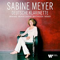 Přední strana obalu CD Deutsche Klarinette. Brahms, Mendelssohn, Beethoven, Weber...