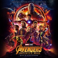 Přední strana obalu CD Avengers: Infinity War [Original Motion Picture Soundtrack]