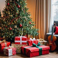 Přední strana obalu CD Instrumental Christmas