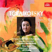 Přední strana obalu CD Čajkovskij: Klavírní koncert b moll, Sonáta G dur