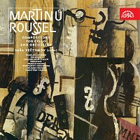 Přední strana obalu CD Martinů, Roussel: Skladby pro violoncello a orchestr