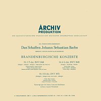 Přední strana obalu CD Brandenburg Concertos And Viola Da Gamba Sonatas [Vol. 1]