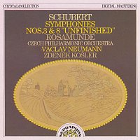 Přední strana obalu CD Schubert: Symfonie č. 3, 8, Rosamunda