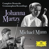Přední strana obalu CD Johanna Martzy, Michael Mann - Complete Deutsche Grammophon Recordings