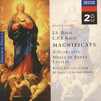 Přední strana obalu CD Bach, JS/Bach, CPE: Magnificats/Scarlatti: Messa di Santa Cecilia