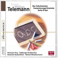 Přední strana obalu CD Telemann: Schulmeister-Kantate, Kanarienvogel-Kantate u.a.