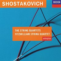 Přední strana obalu CD Shostakovich: The String Quartets