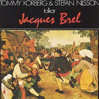 Přední strana obalu CD Tommy Korberg & Stefan Nilsson tolkar Jacques Brel