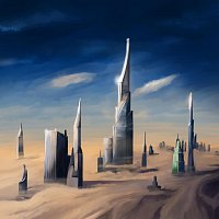 Přední strana obalu CD Future Cities